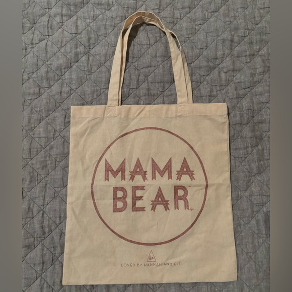 Authentic Loved by Hannah and Eli MAMA BEAR hoodie, t-shirt, canvas tote bundle - Picture 2 of 8